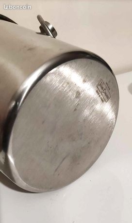 Seau à Champagne / Glace Jean Couzon – Inox 18/10 – Design Français Vintage