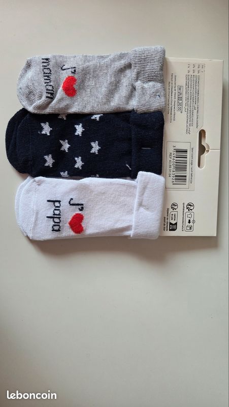 Chaussette bébé (image 2)