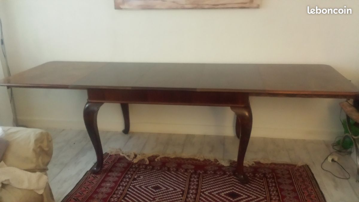 Table bois à rallonge (image 1)