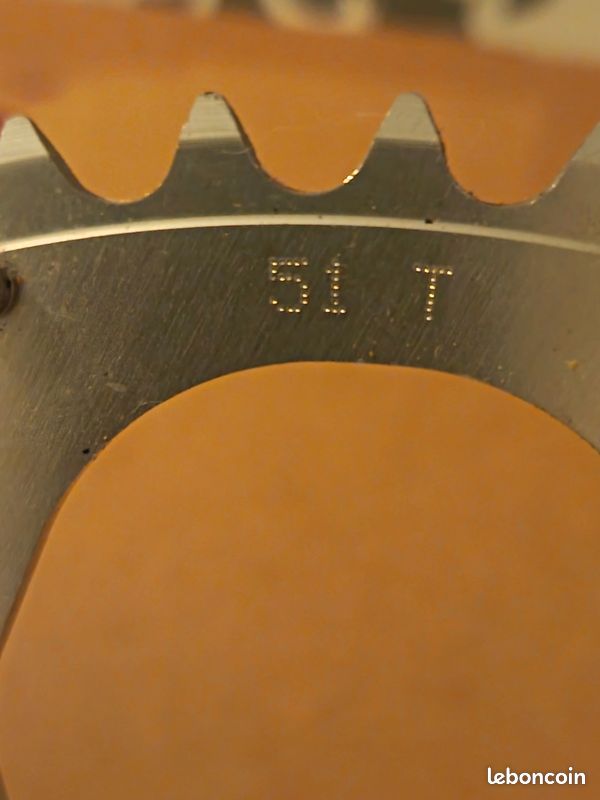 Plateau Stronglight 190 D 50 Dents - 122 Mm BCD - Neuf (état NOS Fin 80-90) - Pour Vélo De Route