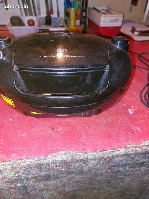 Radio/CD BRANDT portable compatible MP3 avec port USB (image 1)