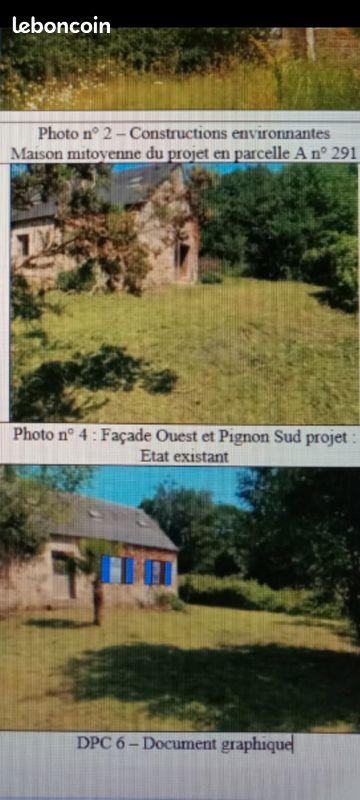 Maison 2 pièces 50 m² · à Duault · 50 m² · 17 500 €