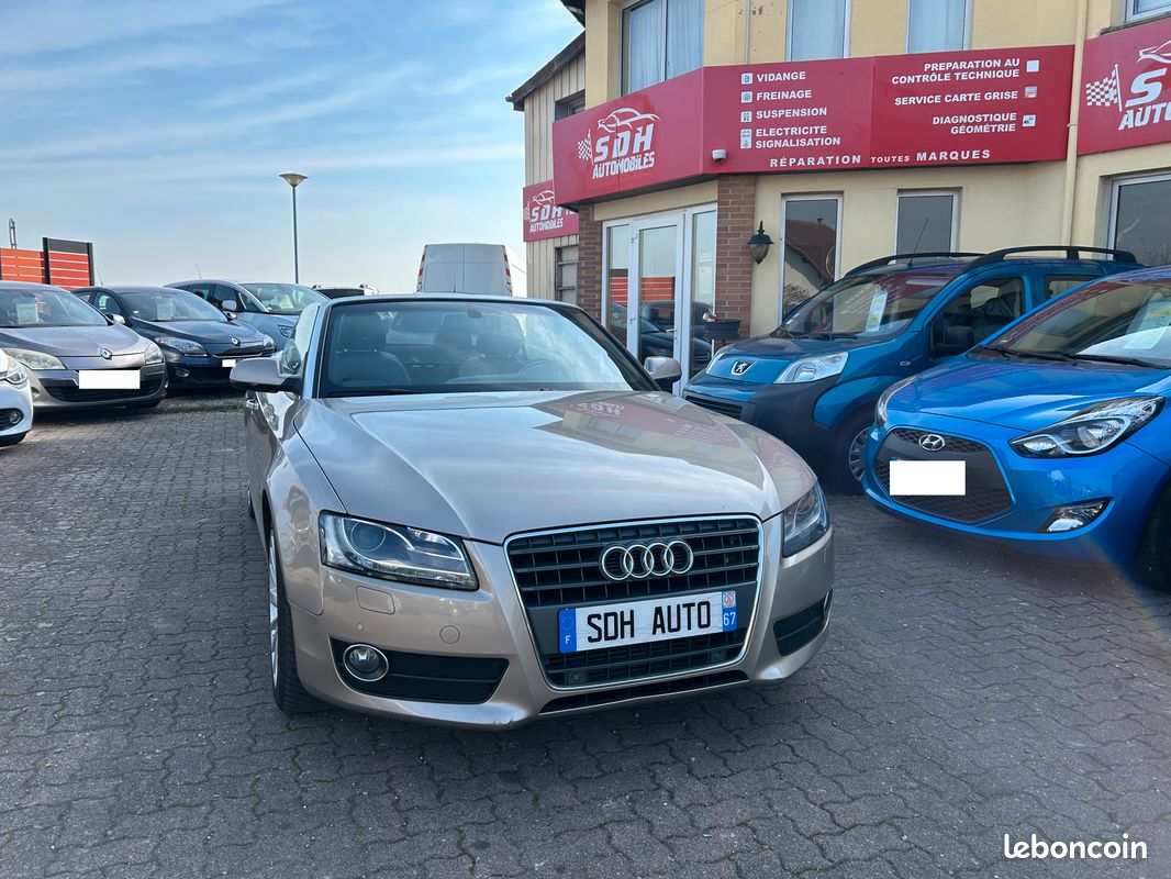 Audi A5 Cabriolet 2.0 TFSI 180ch Ambition Luxe Garantie 12 Mois Internationale (image 1)