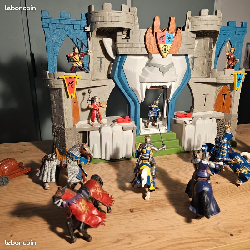 Château fort Fisher Price Imaginext et Papo chevalier (image 10)