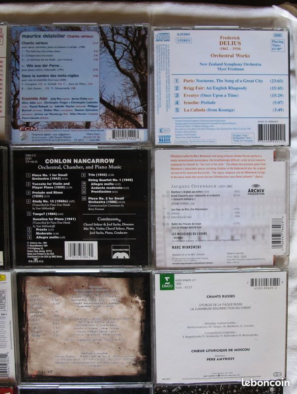 Lot de 25 disques - musique classique ou contemporaine - CD (image 4)