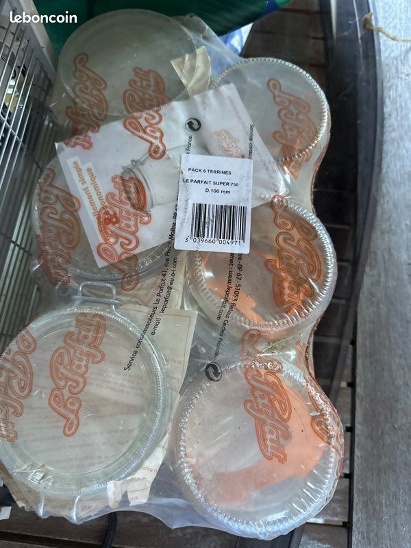 Lot de 6 bocaux neufs (image 2)