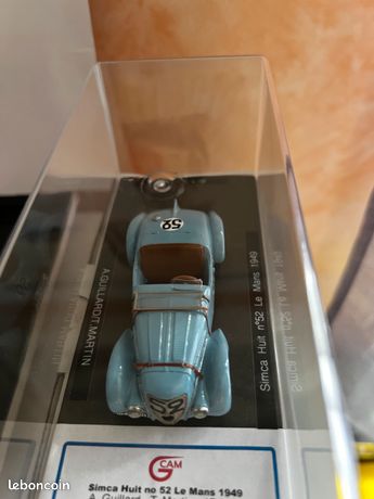 SPARK-MODEL S0807 Scale 1/43 | AUSTIN HEALEY 3000 N 21 24h LE MANS 1961 STOOP - BECKAERT GREEN WHITE