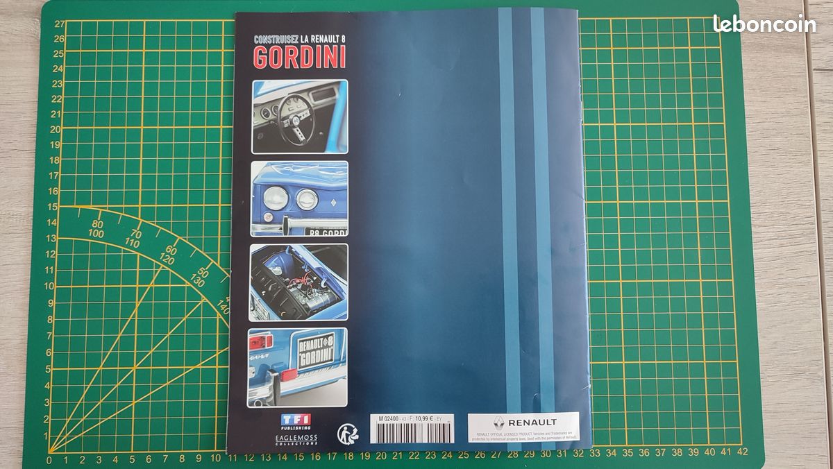 Fascicule De Collection + Pièces N°40 – Renault R8 Gordini 1/8 Eaglemoss Collections (Série A67), Occasion