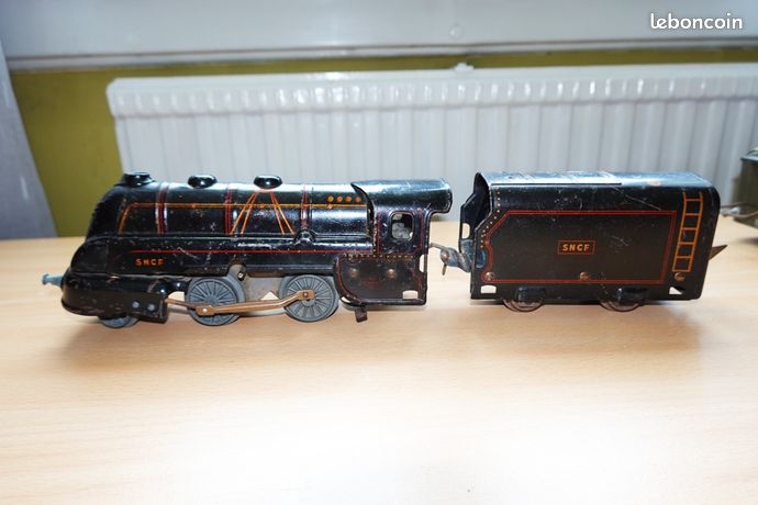 Locomotive JEP 120 SNCF Noire Avec Tender - Échelle O - Réf. 5741LT