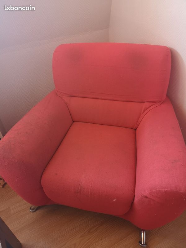 Canapé 2 places et Fauteuil 1 place (image 2)