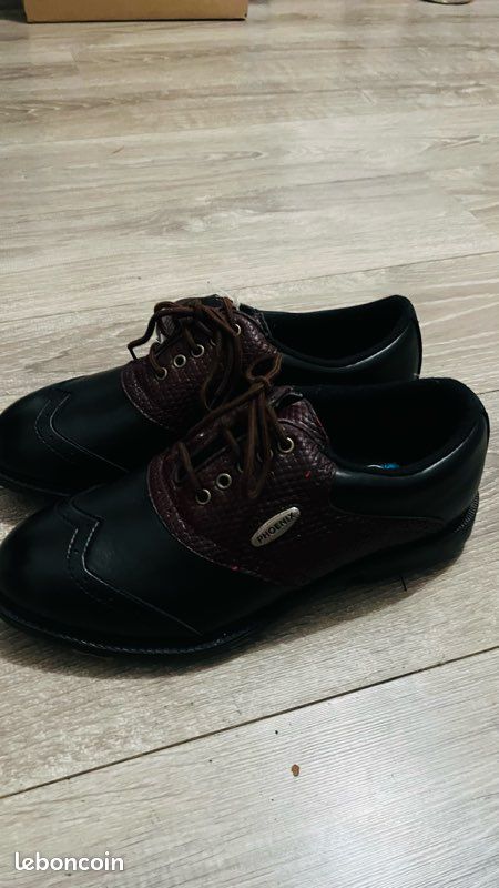 Chaussures de golf pour homme de style classique Saddle Shoes « Phœnix » (image 6)