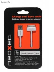 CABLE SYNCHRO/CHARGE iPod/iPhone/iPad (image 3)