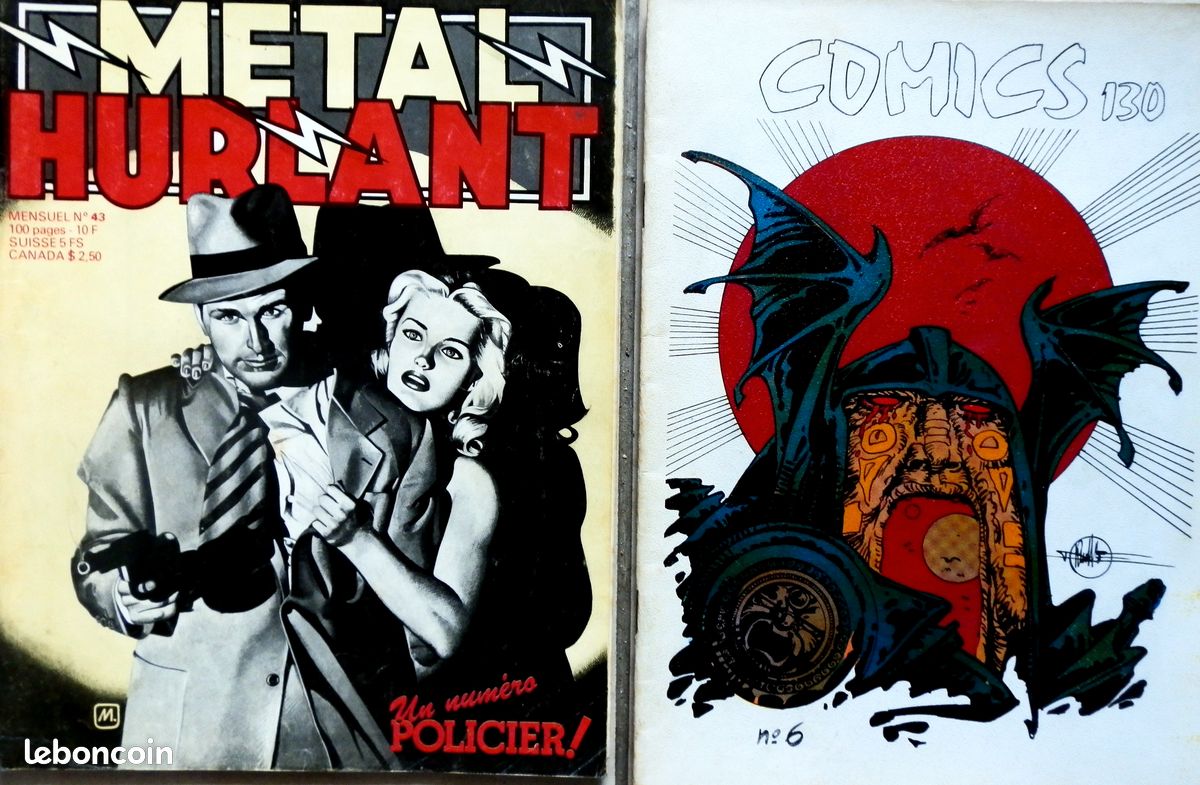 Magazines BD METAL HURLANT (image 5)