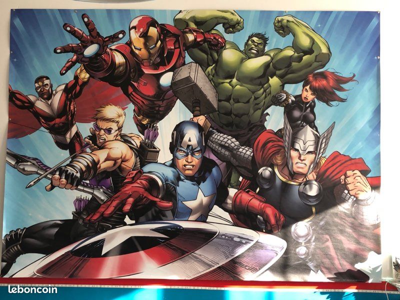 Poster géant Marvel (image 1)