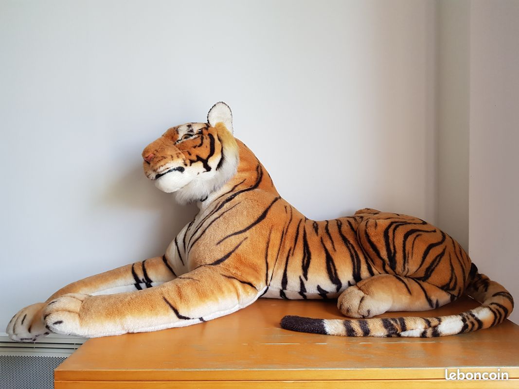 Peluche tigre grande taille Jeux Jouets