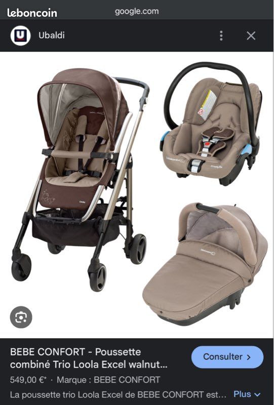 Poussettes Trio Poussette Loola Up Le Bon Coin Poussette Loola