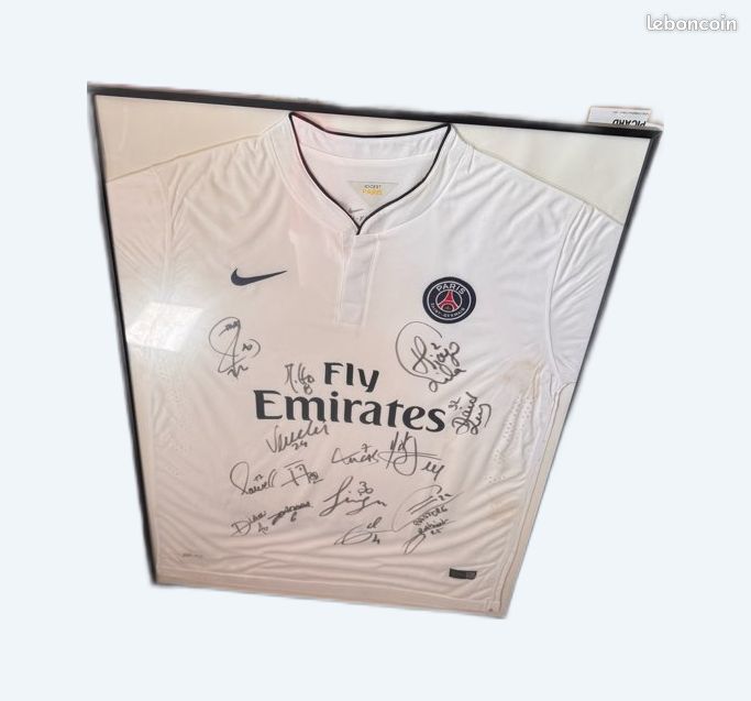 Maillot PSG 2014 Dédicacé - Pièce Unique Pour Collectionneur