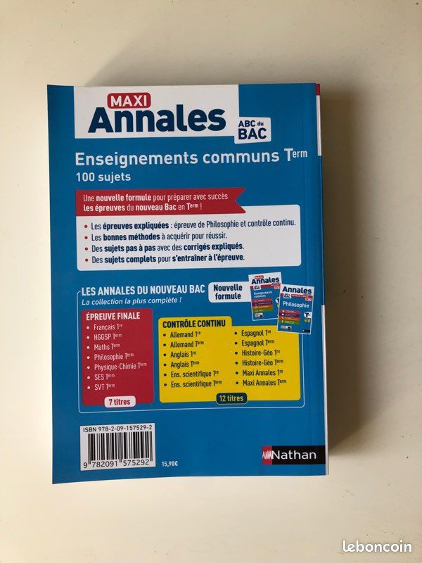 Maxi annales terminale, BAC 2021 (image 2)