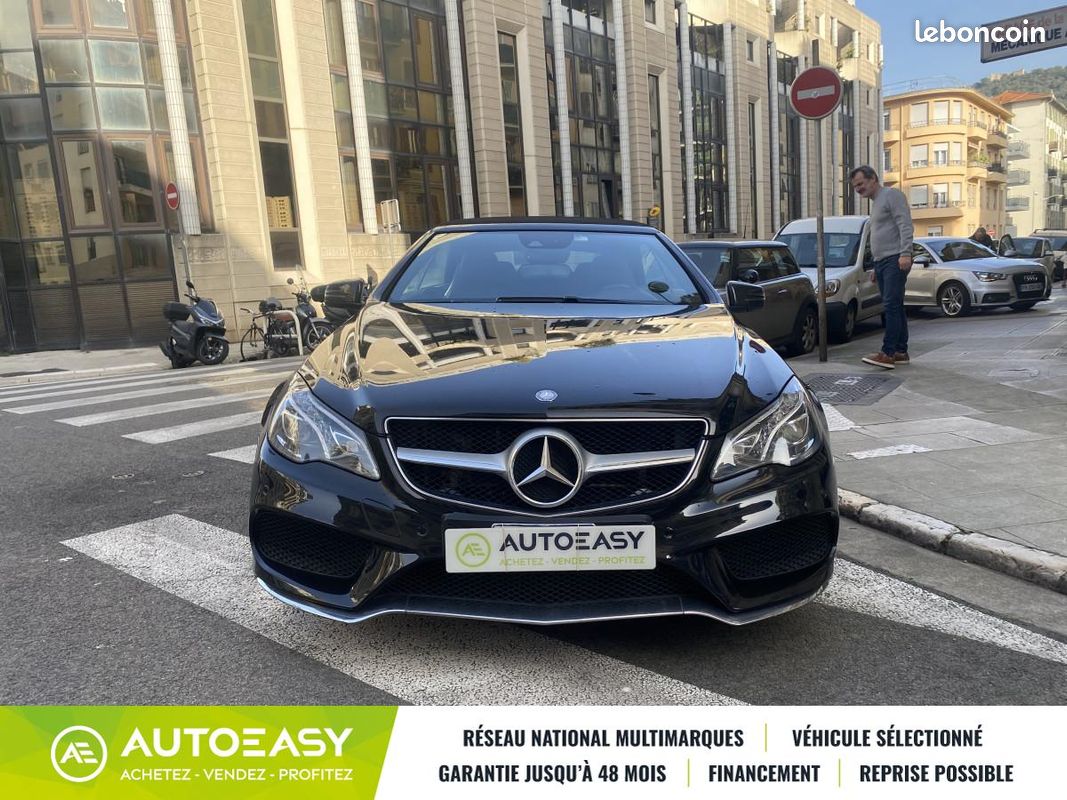 Mercedes CLASSE E CABRIOLET 220 D 2.1 CDi 16V 9G-TRONIC BlueTEC 170 CH (image 3)