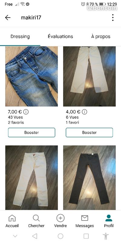 Vêtements homme femme... (image 1)