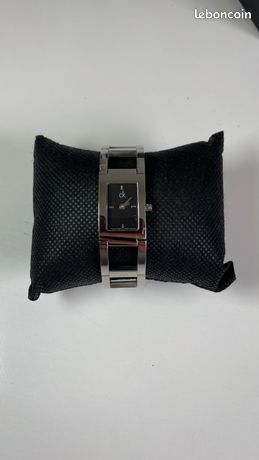 Montre Calvin Klein K4211 02 Bracelet acier, Swiss Made