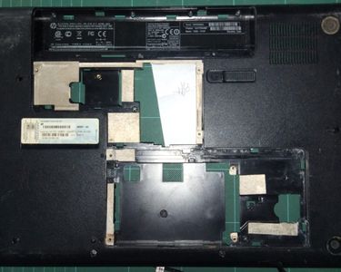 Coque de dalle Nu HP Compaq Presario CQ60 de 15,6 pouces