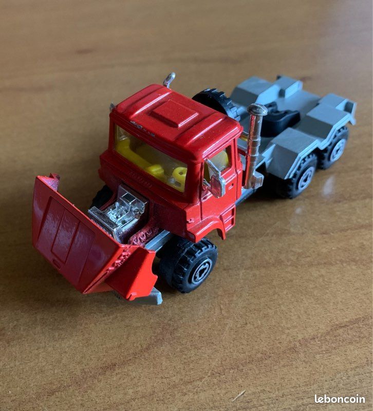 Majorette France Années 80/90 – Camion Transport D'autos Réf 119, Neuf Blister