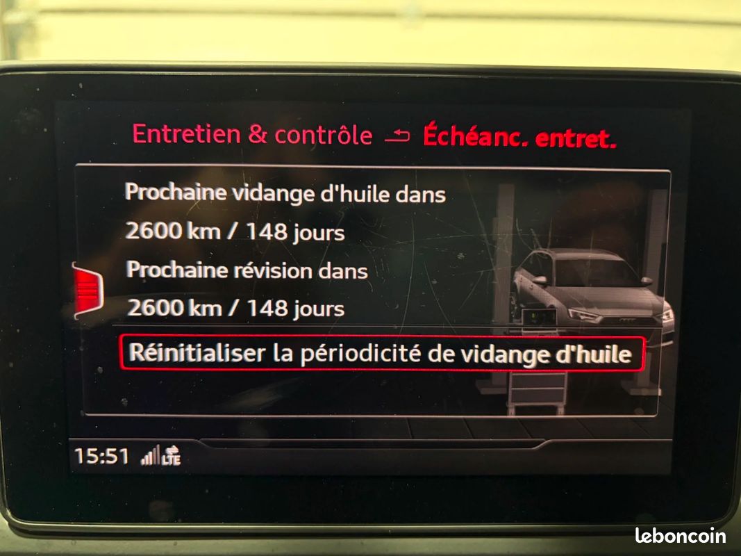 AUDI A4 AVANT 2.0 L TFSI ultra 190 CV S tronic 7 * SUIVI COMPLET AUDI / CARPLAY / HAYON ELECTRIQUE / VIDANGE FAITE POUR LA VENTE (image 32)
