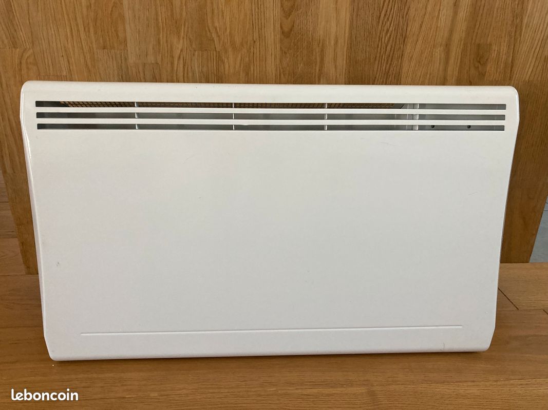 Radiateur à inertie en fonte blanc 1500W (image 1)