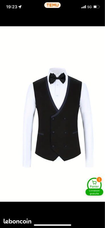 Costume de mariage ou travail affaire (image 5)