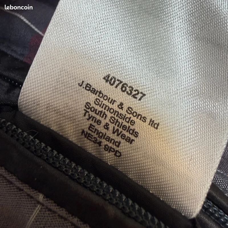 Veste matelassée Barbour noire taille M (image 7)
