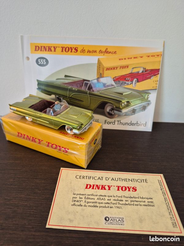 Dinky Toys - 1:43 - ref. 555 Ford Thunderbird avec Glace et
