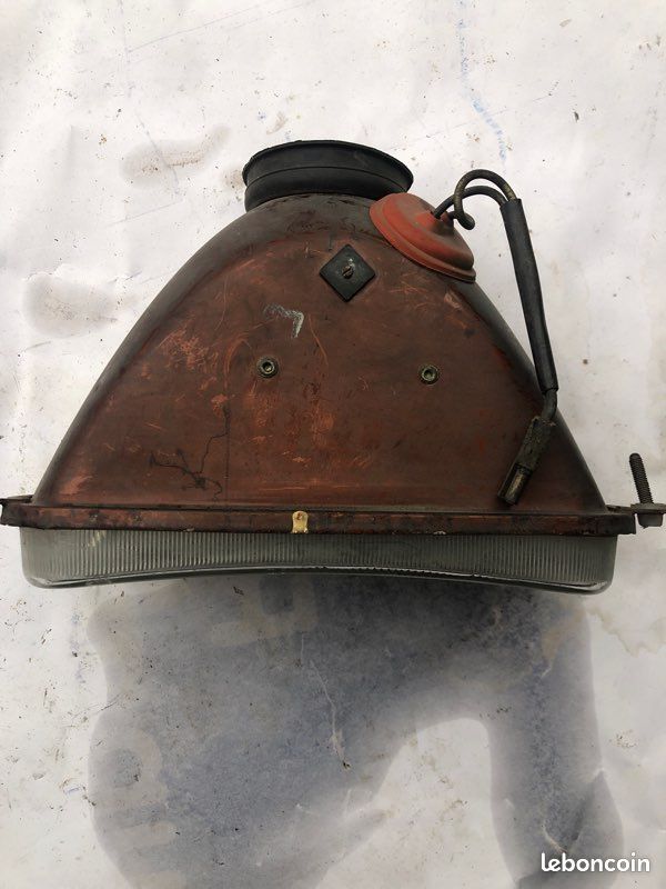 Phare CIBIE Bi-iode Pour Renault R12 R15 R16 - Modèle Kangourou, Occasion En Bon état Fonctionnel, Optique D'origine