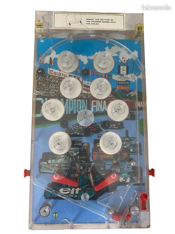 Jeux de flipper vintage - formule 1 Jeux de société (image 2)
