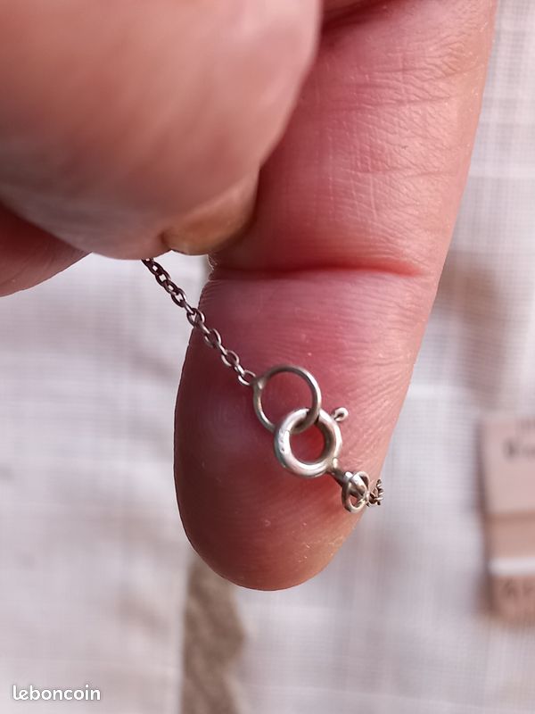 Rare Important Chapelet En Argent Massif Avec Reliquaire Coe Aix-en