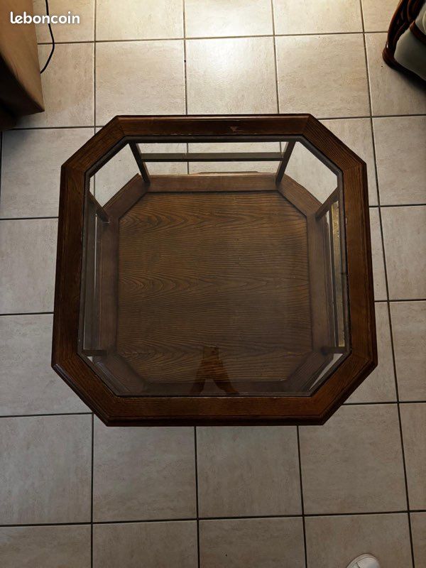 Table basse vitrée (image 2)