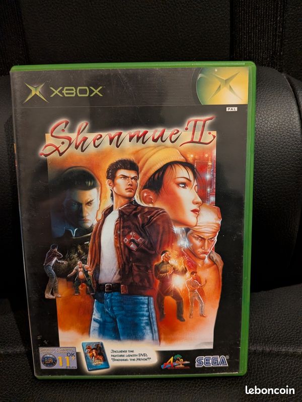 xbox - Shenmue II FRA + CD SHENMUE THE MOVIE - Très Bon état