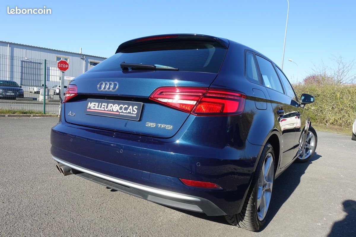 A3 Sportback 35 Tfsi 150ch Virtual cockpit/Cuir sport chauffant/Gps Europe/Carplay/Régulateur/Attelage/1*Main/Garantie 12 mois (image 15)