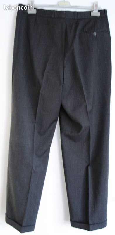 Pantalon type "costume" Gris Taille 44 (image 2)
