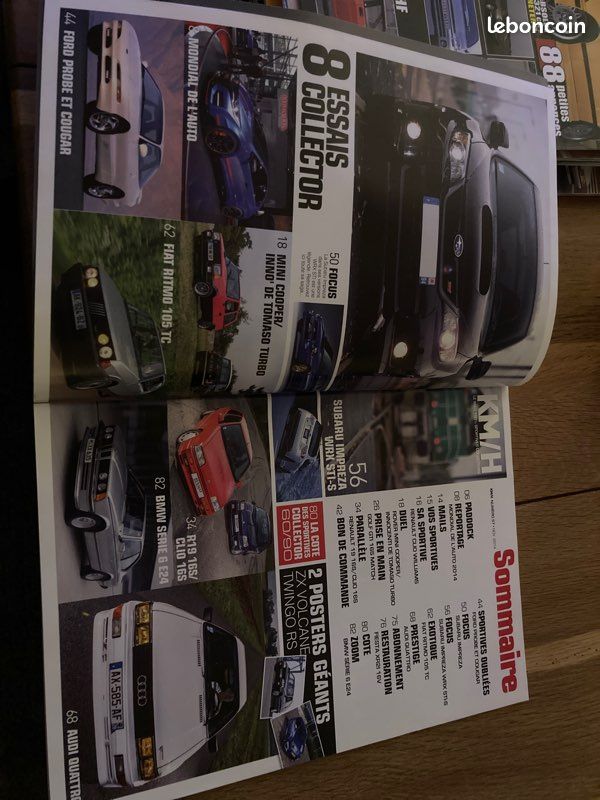 Magazine km/h clio 16s r19 16s golf gti 16s audi quattro (image 2)