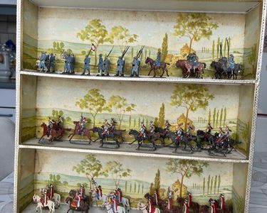 Vitrine CBG Mignot 54mm - 40 Maréchaux Et Généraux Premier Empire - Austerlitz