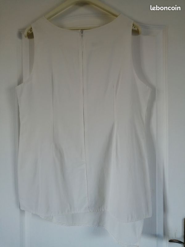 Tunique légère blanche EVER LYNE COLLECTION TAILLE 46 (image 2)