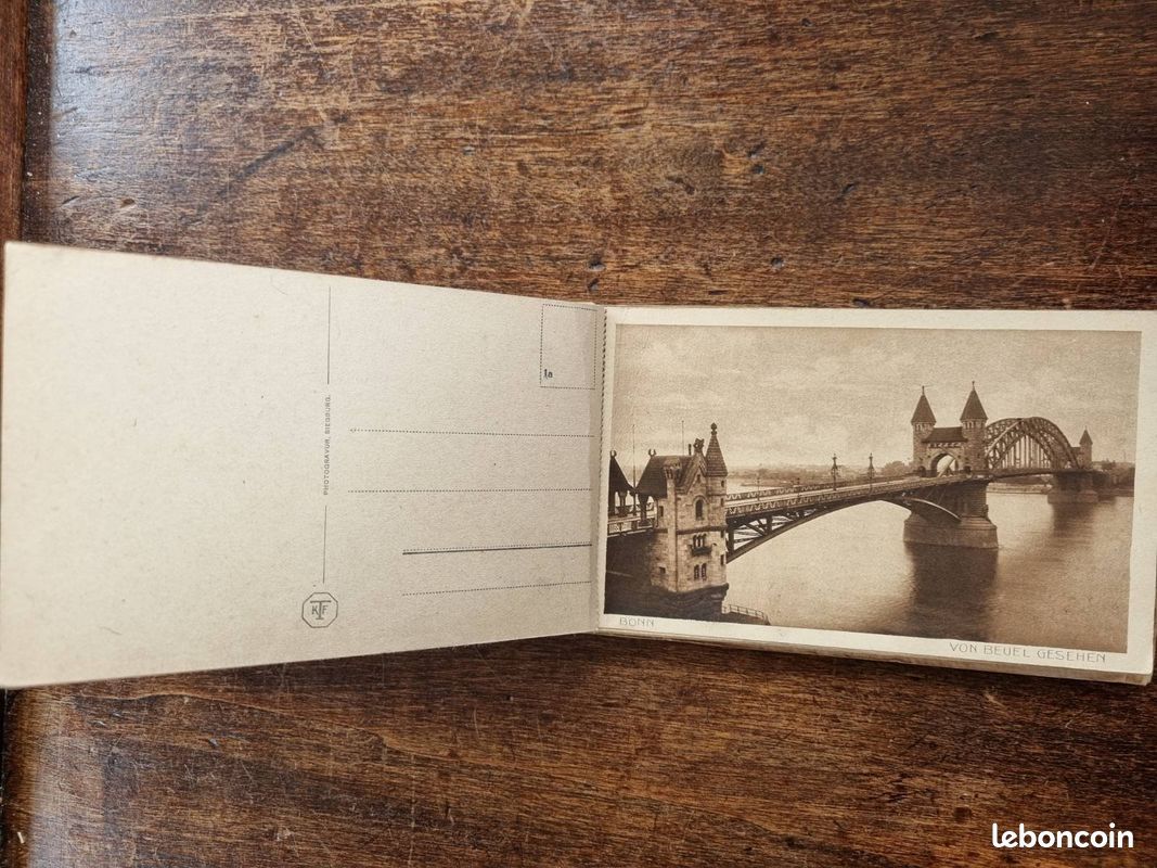 Der Rhein, livret de cartes postales anciennes (image 5)
