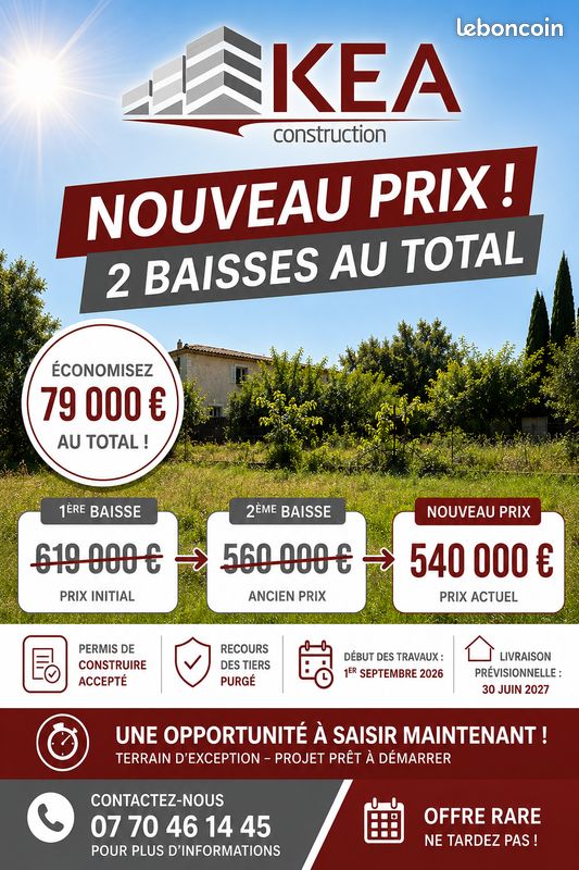 Maison 4 pièces 110 m² · à La Ciotat · 110 m² · 540 000 €