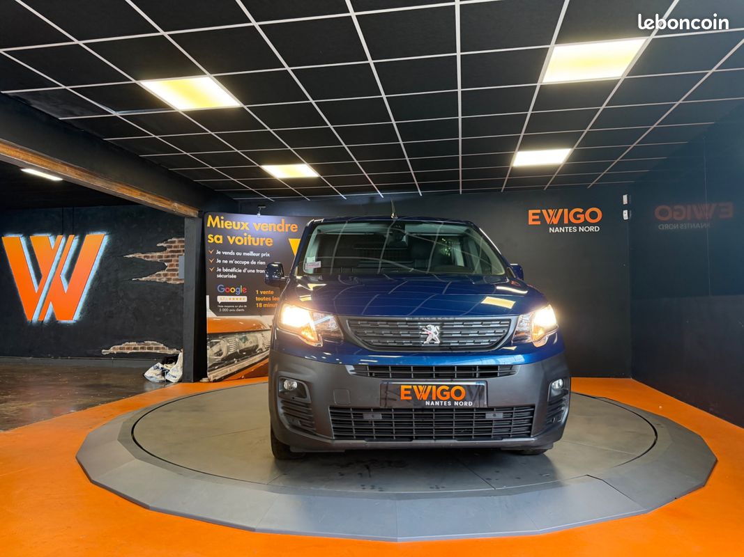 Peugeot partner vu fourgon 1.5 bluehdi 130 1000kg l1 m 10409 ht / attelage / caméra de recul (image 16)