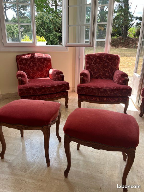 Fauteuils ancien à l’unité (image 2)