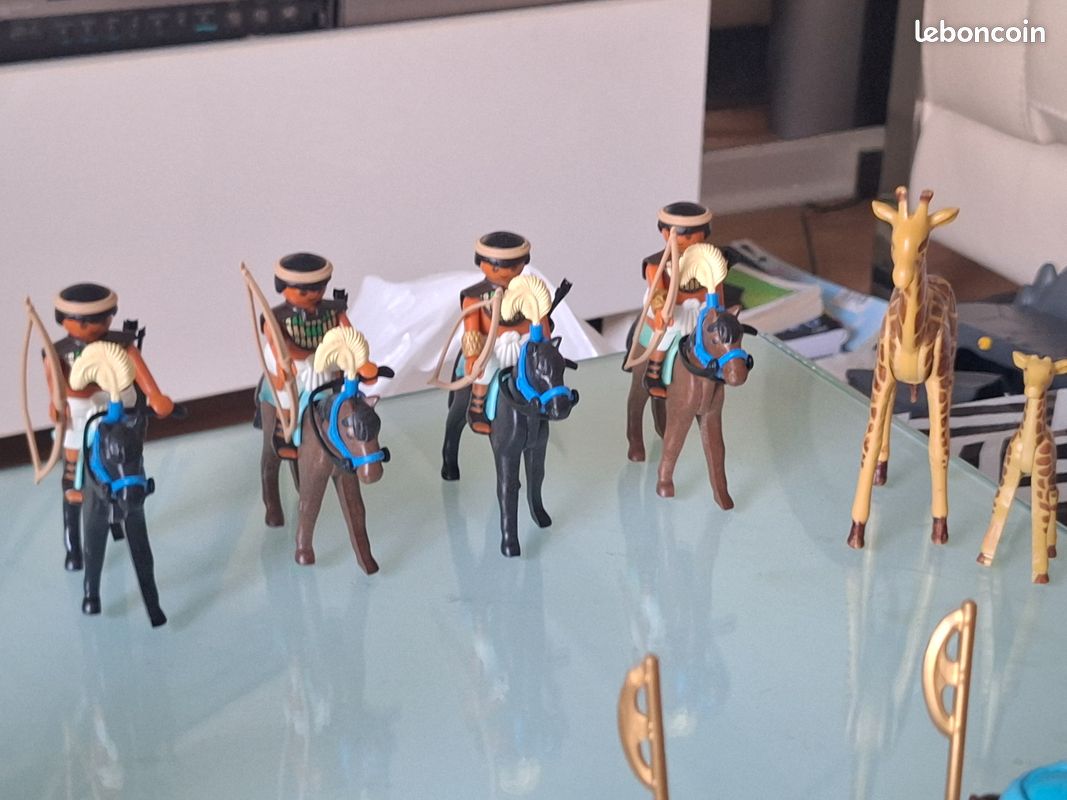 Playmobil soldat égyptien archers custom cavalerie animaux Égypte lot3 (image 2)