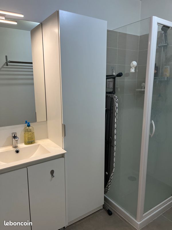 Armoire IKEA blanche neuve 6 niveaux de rangement (image 1)