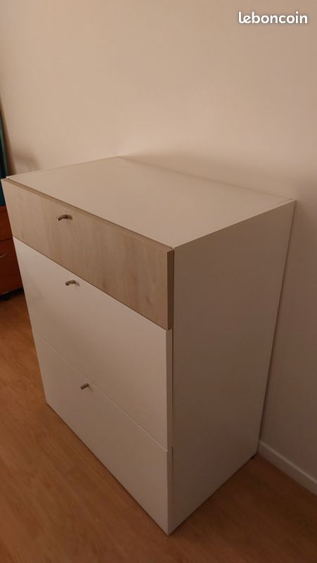 Dressing complet Armoires & Commodes Spaceo Leroy Merlin – Excellent État (image 8)
