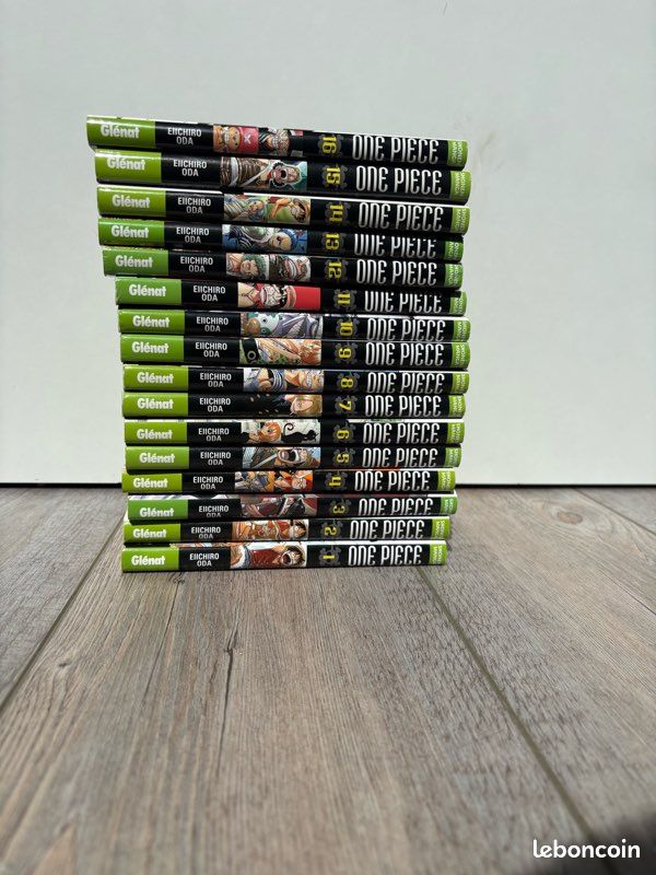Lot de 16 mangas one piece (image 1)